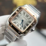 Cartier Santos De Cartier Small Model Demi Rose Gold – VIP Version - Image 4