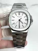 Patek Philippe Nautilus 5711A White 40mm Custom MODIFY 2026 – Handcrafted Version - Image 2